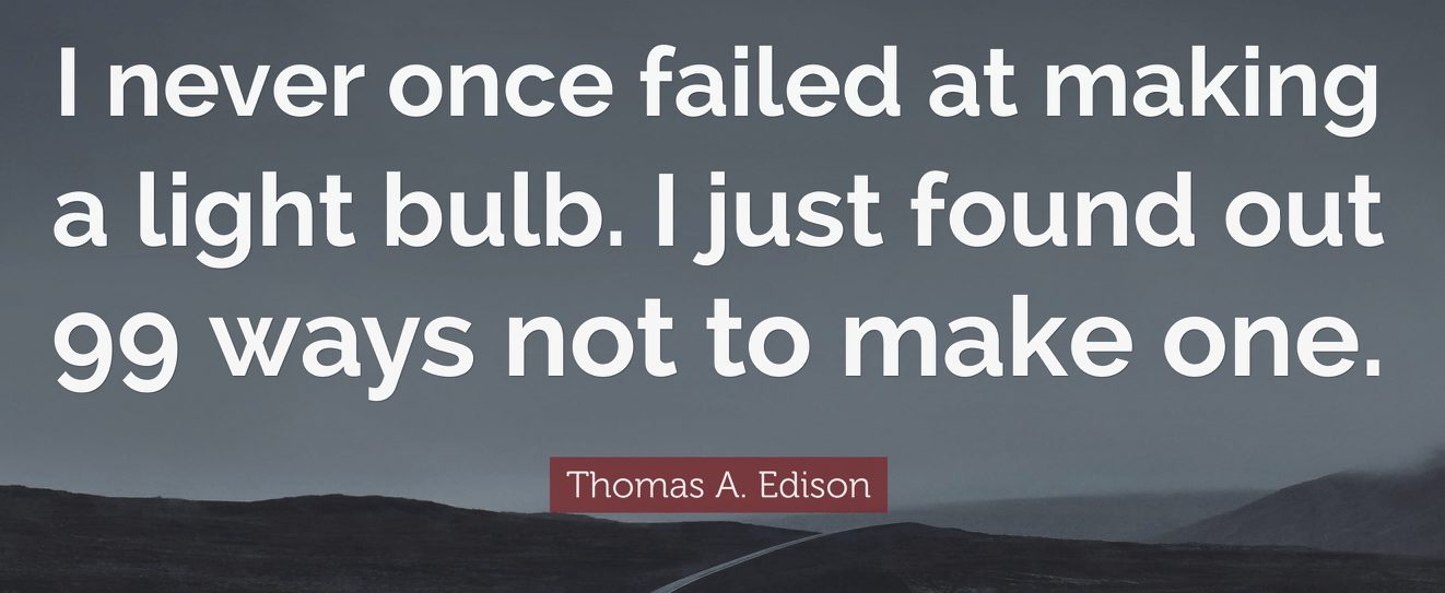 Failure is a Matter of Attitude. Not Results.