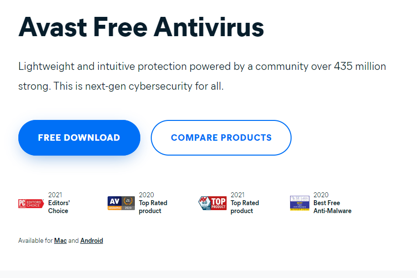 Avast Free Antivirus